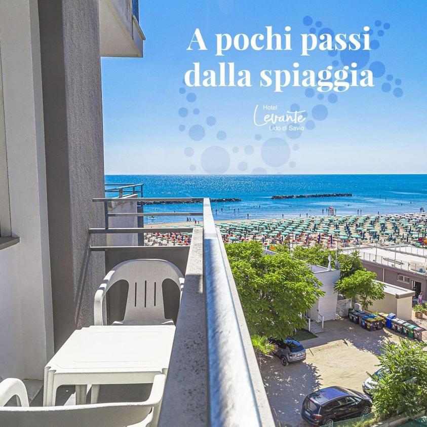 Hotel Levante Sul Mare Lido Di Savio Bagian luar foto