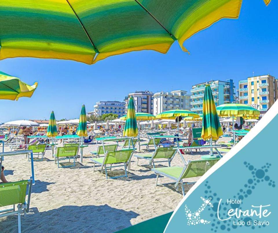 Hotel Levante Sul Mare Lido Di Savio Bagian luar foto